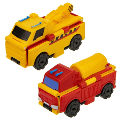 Машина Transcar Double Автокран – Бетономешалка 1toy Т21858 1